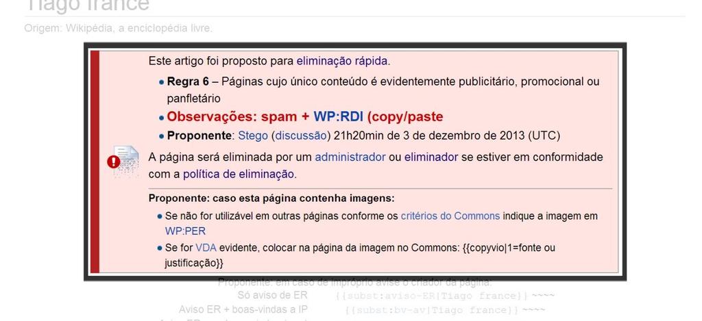 57 duas categorias: artigos e ligações externas. A primeira diz respeito aos artigos completamente redigidos em discurso publicitário, que claramente buscam promover um produto, serviço ou negócio.