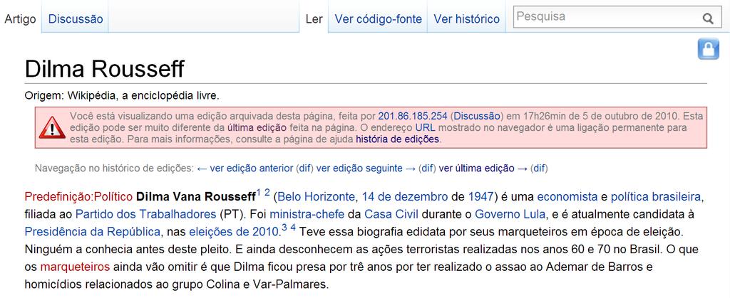 85 Um exemplo clássico do uso tático da difamação na Wikipédia foi identificado em 2007, pela ferramenta WikiScanner, e protagonizado pelas rivais Apple e Microsoft.