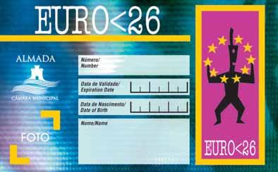 ACTIVIDADES INFANTIS E JUVENIS CONTINUAM A DECORRER Cartão Jovem Euro<26 / Almada Jovem Se tens entre 12 e 25 anos (inclusivé) então esta informação é para ti!