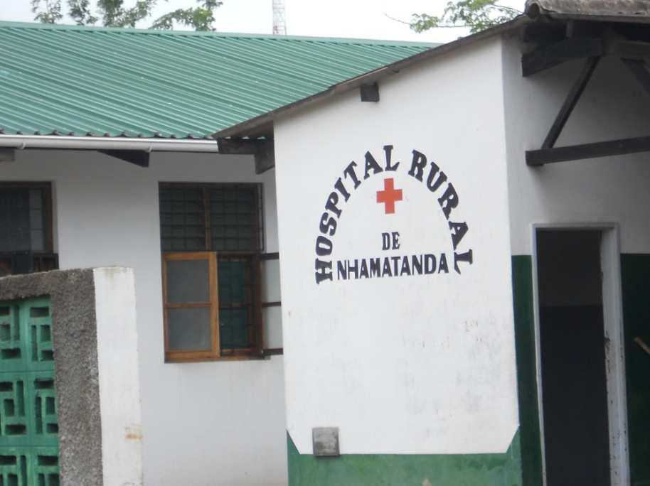 Hospital Rural de Nhamatanda (HRN) Província de Sofala Zona Centro MOASIS MOZAMBICAN OPEN ARCHITECTURES, STANDARDS AND INFORMATION SYSTEMS Rua Caetano Viegas, 75 - Tel: 823069636