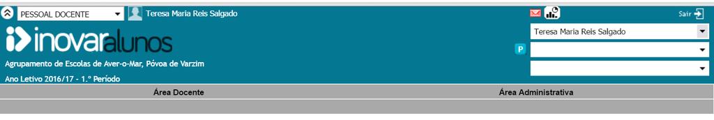 III. Inovar Alunos b) Área docente Ocultar