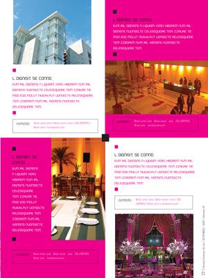 PÁGINA 23 (Locais para Eventos) Página guia com informações sobre espaços para realização de eventos nas cidades da
