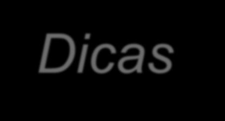 #Dicas