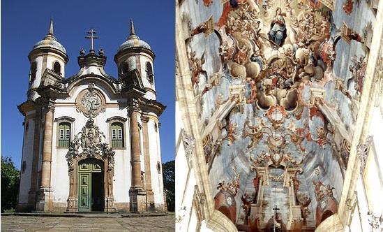 Igreja de São Francisco de Assis em Ouro Preto,