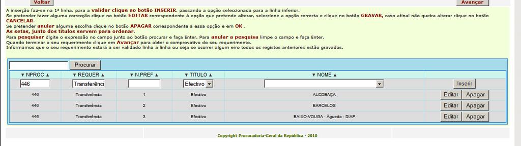 Se tiver qualquer dúvida sobre o preenchimento do requerimento, contacte-nos por correio eletrónico (movmagistrados@pgr.pt), expondo a sua dúvida.