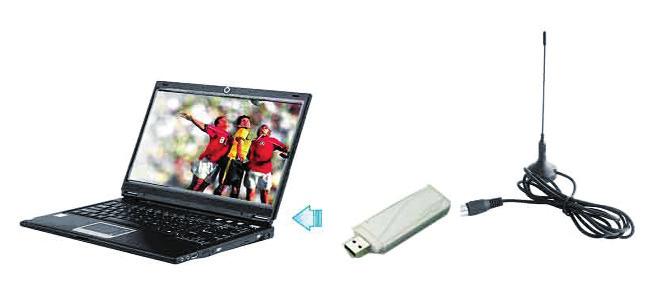 1. Conteúdo da Embalagem. 1 Receptor de TV Digital USB com 2 GB de memória;. 1 Antena. 1 Mídia com drive e software 2.