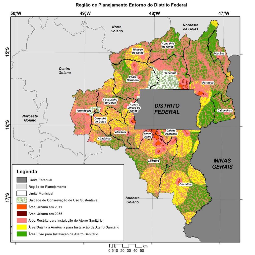 DISTRIBUIÇÃO ESPACIAL DAS ÁREAS RESTRITAS, SUJEITAS A ANUÊNCIA E