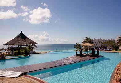 72 ROYAL BEACH RESORT NOVIDADE Localização: O Royal Zanzibar um paraíso com cerca de 8 hectares está situado na costa Norte de Zanzibar, muito próximo da cidade de Nungwi.