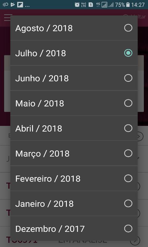 APLICATIVO MOBILE - SOLICITAÇÃO DE REEMBOLSO DE