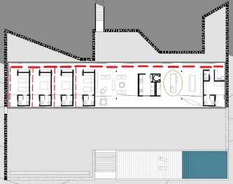 LINHA CIRCULATÓRIA Casa LP. Metro Arquitetura Casa Joanópolis.