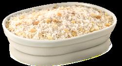 Arroz com Amêndoas Arroz branco com