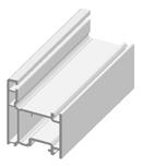 Utiliza os acessórios específicos das esquadrias em PVC além de oferecer custo alinhado à sofisticação da obra.