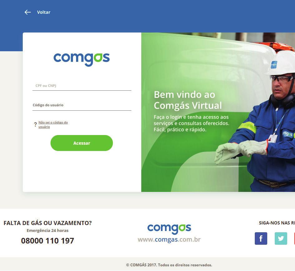 Comgás Virtual virtual.comg