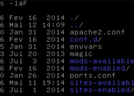 PASSO 1 COMO INSTALAR O APACHE 2 EM SEU SERVIDOR LINUX Instalando o Apache 2 # apt-get install apache2 Padrão de configuração do Apache 2 ( Debian / Ubuntu) Tradicionalmente, a configuração