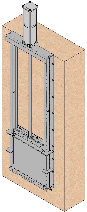 As variáveis de definição são: H1: distância do revestimento de fundo do orifício da parede à altura de accionamento desejada. d1: separação desde a parede até ao eixo do tubo.