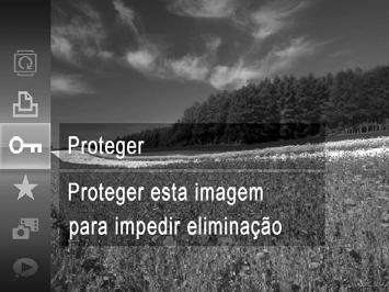 Proteger Imagens Fotografias Proteja imagens importantes para que não possam ser apagadas acidentalmente pela câmara (pág. 167). Filmes Prima o botão m e, em seguida, escolha : no menu (pág. 43).