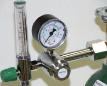 válvulas redutoras de pressão para Cilindros As válvulas redutoras de pressão para cilindro foram desenvolvidas para controlar a pressão de saída de ar comprimido medicinal, oxigênio, nitrogênio, gás