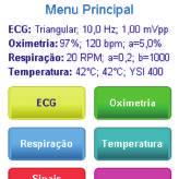 simulador de oximetria Hs30 es simulador de ecg e