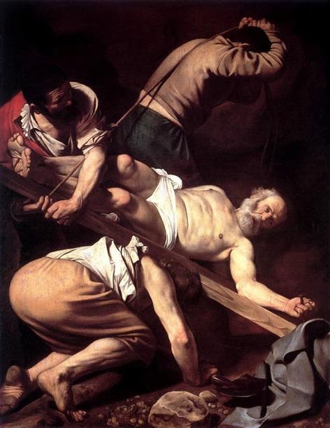 Caravaggio, A crucificação de São