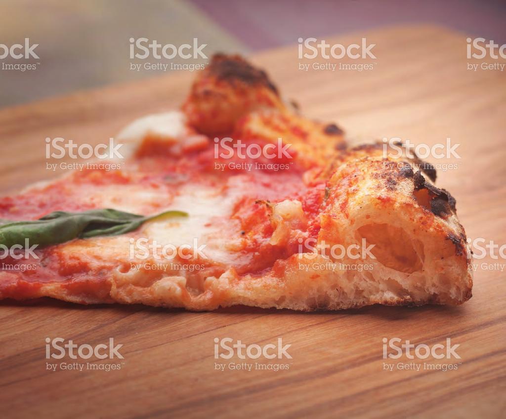 A pizza Napolitana do Spazio A massa do Spazio segue uma receita desenvolvida e aprimorada por um longo tempo, e adaptada a casa para proporcionar