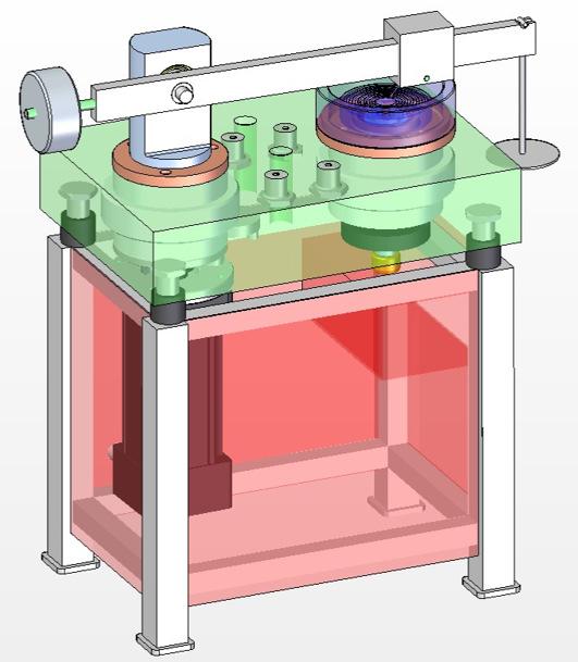 Projeto: pin-on-disc Ø70 W= 0 a 40N V=.