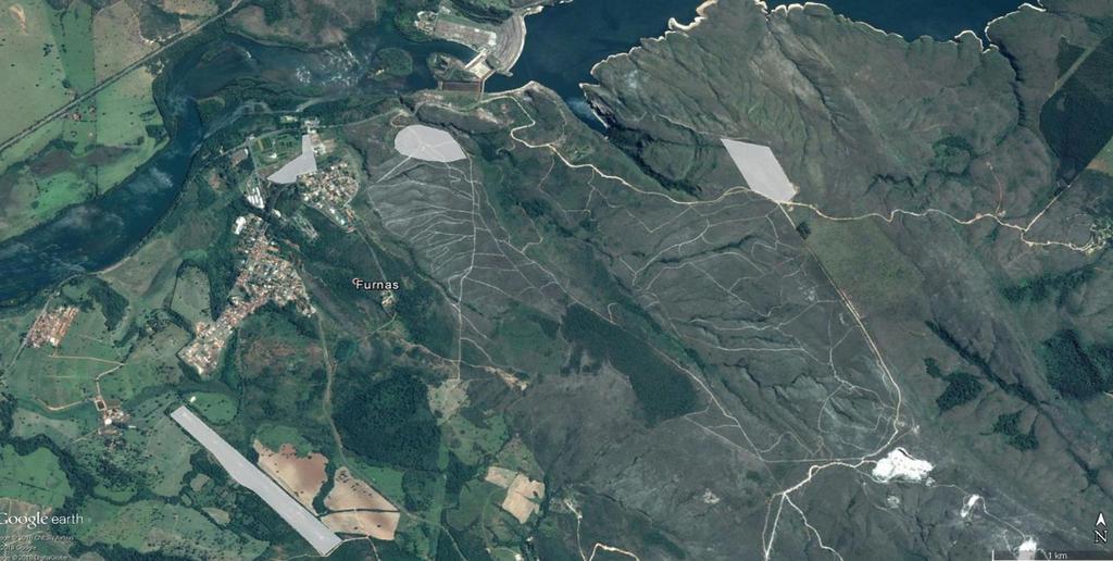 UFV Furnas Projeto de 60 MW, a ser instalado na UHE Furnas MG Utilização de áreas atualmente sem uso, como canteiros de obra e pista de aeroporto desativado