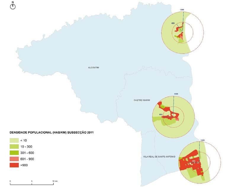 Modos suaves Área de influência das