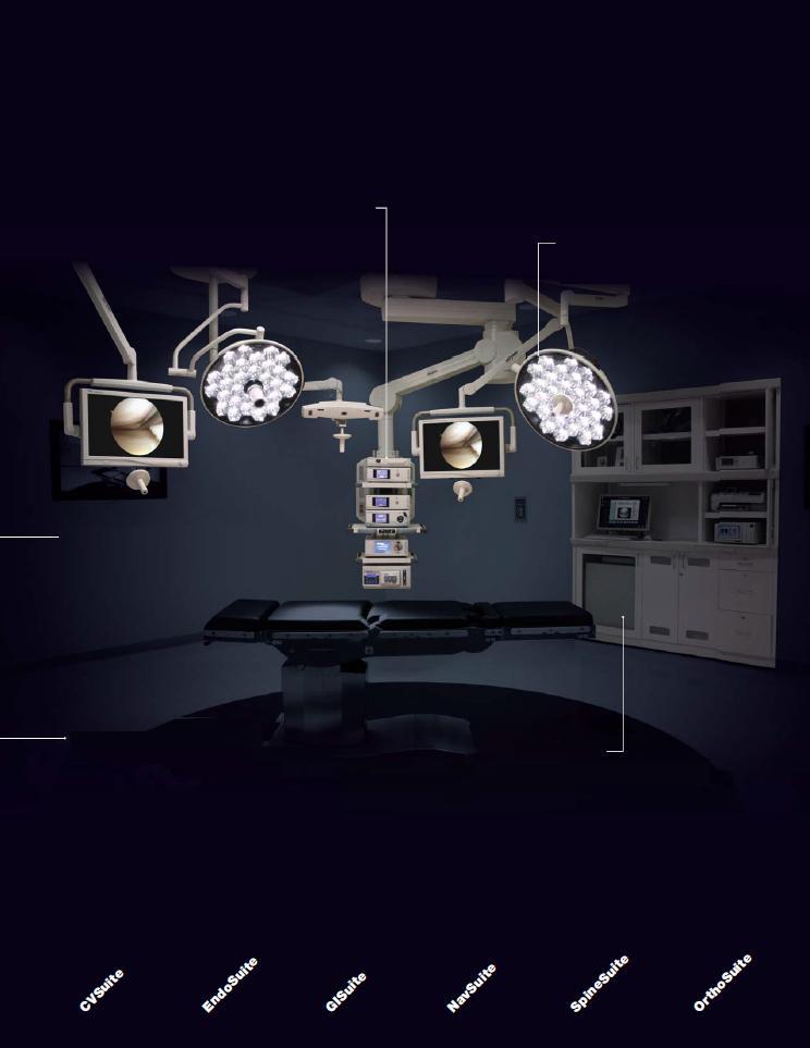 O isuite da Stryker Configurando a Sala para uma Cirurgia bem-sucedida O isuite da Stryker oferece uma solução customizada completa para atender às necessidades dos centros cirúrgicos modernos.