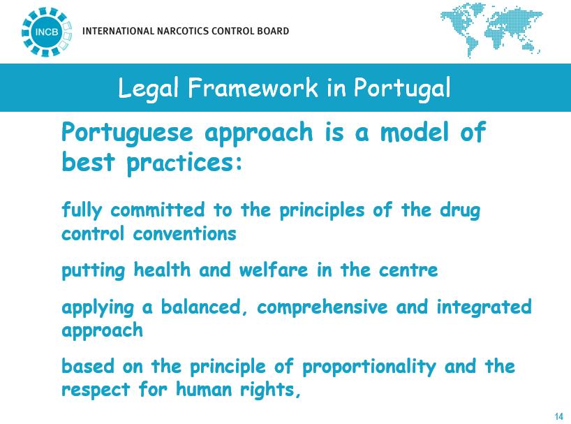 Portuguese Policy on Drugs Interventions on Addictive