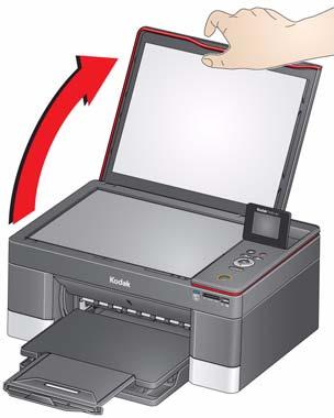 Como fazer a manutenção da impressora Como limpar o vidro do scanner e o suporte de documentos O vidro do scanner pode ficar manchado e haver acúmulo de poeira no compartimento de documentos