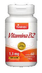 Aumenta a biodisponibilidade do magnésio. VITAMINA B12 A Vitamina B12 (Cianocobalamina) é necessária para a formação dos corpúsculos do sangue, do revestimento dos nervos e de várias proteínas.
