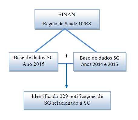 131 Figura 1 Relacionamento das bases de dados do SINAN Fonte: Dados da pesquisa, 2017.