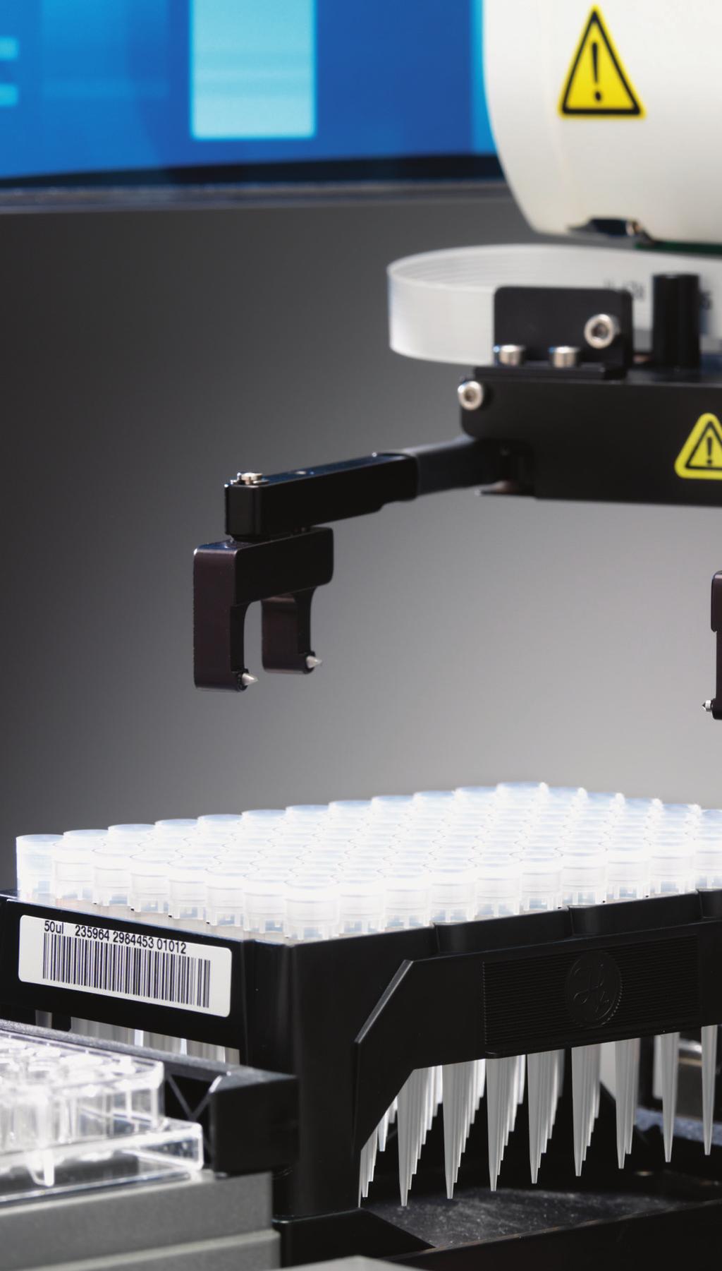 Diferenciais 1 Rapidez e performance superior de pipetagem, com exatidão e precisão 2 Manuseio de líquidos automatizado por 4 ou 8 canais independentes 3 Processo automatizado que evita erros