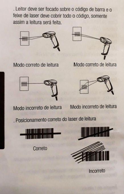 Ao usar a leitora de código de barras, verificar se o código do exemplar lido corresponde ao código exibido na etiqueta do material.