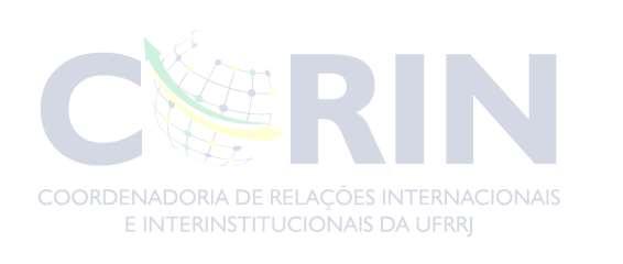 MINISTÉRIO DA EDUCAÇÃO UNIVERSIDADE FEDERAL RURAL DO RIO DE JANEIRO REITORIA COORDENADORIA DE RELAÇÕES INTERNACIONAIS E INTERINSTITUCIONAIS Rod. BR 465, km 7 CEP 23.