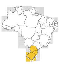 Nota de Acompanhamento de Beneficiários Edição nº 25-2018 - Data base: Junho de 2018 Beneficiários de Planos exclusivamente odontológicos POR região do brasil sul Tabela 26 - Beneficiários de planos