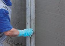 graxa, mofo ou sabão. Superfície de concreto lisa que apresente desmoldante deve ser limpa através de escovação e lavagem abundante antes da aplicação da Supermassa Projetada Bostik.