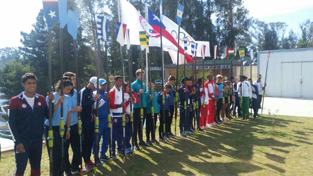 Cerimônia de abertura da Regata de