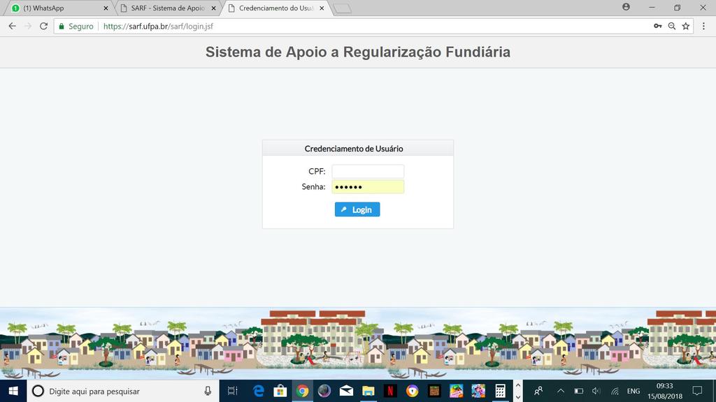 TECNOLOGIA DE SUPORTE À REGULARIZAÇÃO FUNDIÁRIA