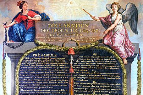 Declaração dos Direitos do Homem e do Cidadão (1789).