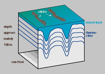 Nas ondas superficiais ocorre o oposto, pois a velocidade horizontal das partículas é maior na superfície e decresce com a profundidade (em ondas de águas profundas) ou são independentes da