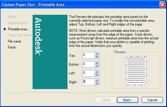 Clicar em Modify Standard Paper size e selecionar entre os tamanhos de folha o A4 para eliminar as