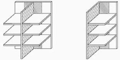 67 Figura 6.20 Consideração de abas em paredes de contraventamento Fonte: RAMALHO; CORRÊA (2003). Figura 6.21 