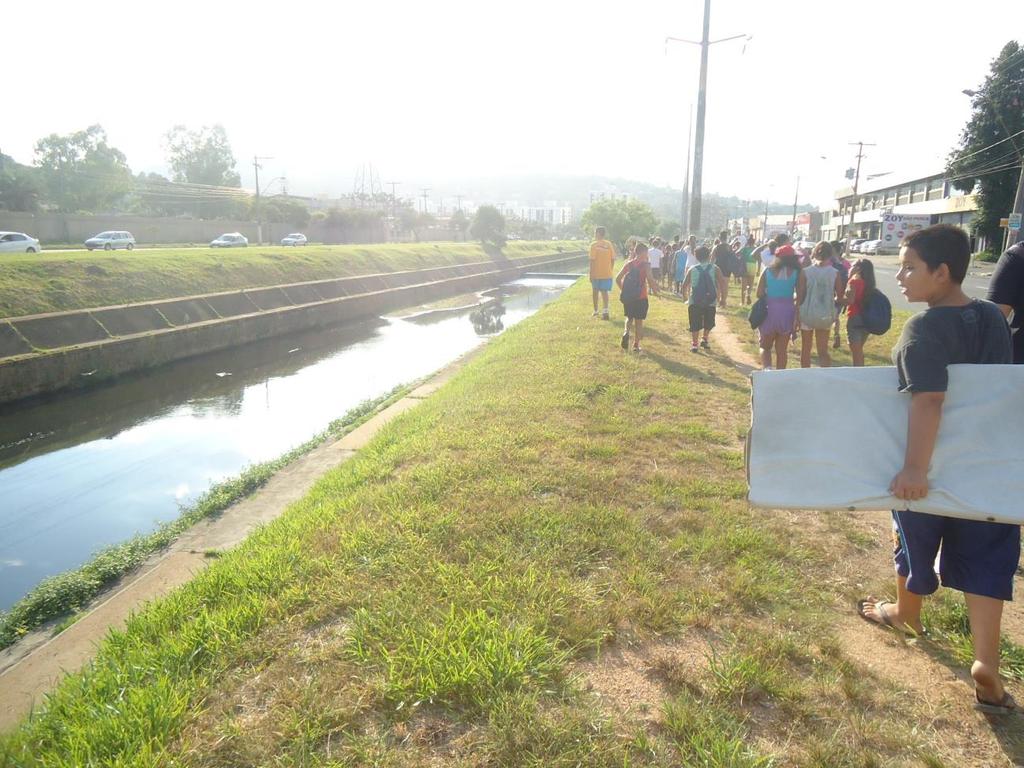 pudemos aproveitar o dia de sol e pouco calor.