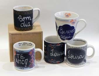 3,6cm R$ 39,00 Kit Caneca