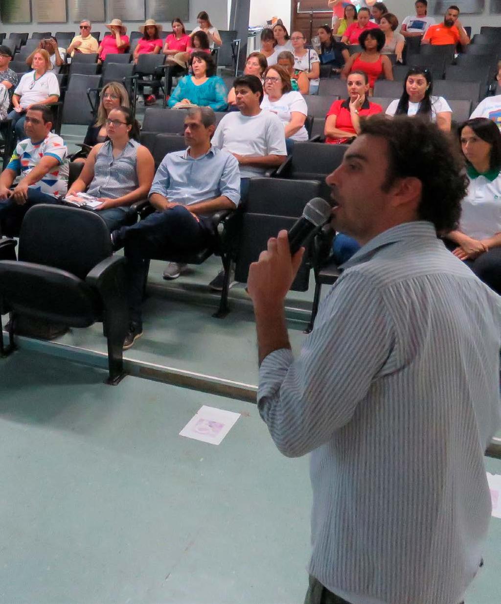 A agenda de propostas elaboradas em cada grupo de trabalho para o desenvolvimento de Lucas do Rio Verde foi apresentada para toda a comunidade em um evento realizado em agosto de 2017, que contou