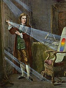 Cores Newton foi o primeiro a explicar as cores.
