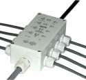 10 - Confira se o prensa cabo está corretamente dimensionado para o cabo utilizado, verificando se o cabo escorrega, quando for puxado.