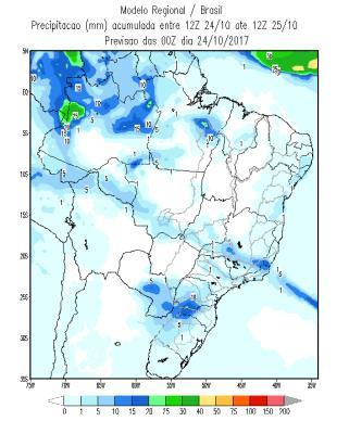 A quantidade de chuva ainda será irregular e bastante variável