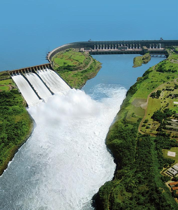 xviii eriac - Caderno de patrocínios - 3 - ITAIPU BINACIONAL Organizadora do XVIII ERIAC, a usina hidrelétrica de Itaipu, empresa binacional instalada na fronteira entre Brasil e Paraguai, é líder